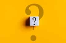 Un point d'interrogation